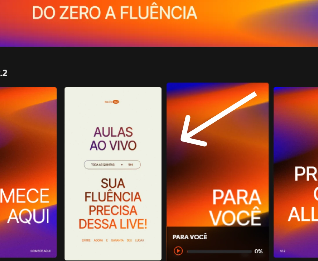 Módulo de aulas ao vivo