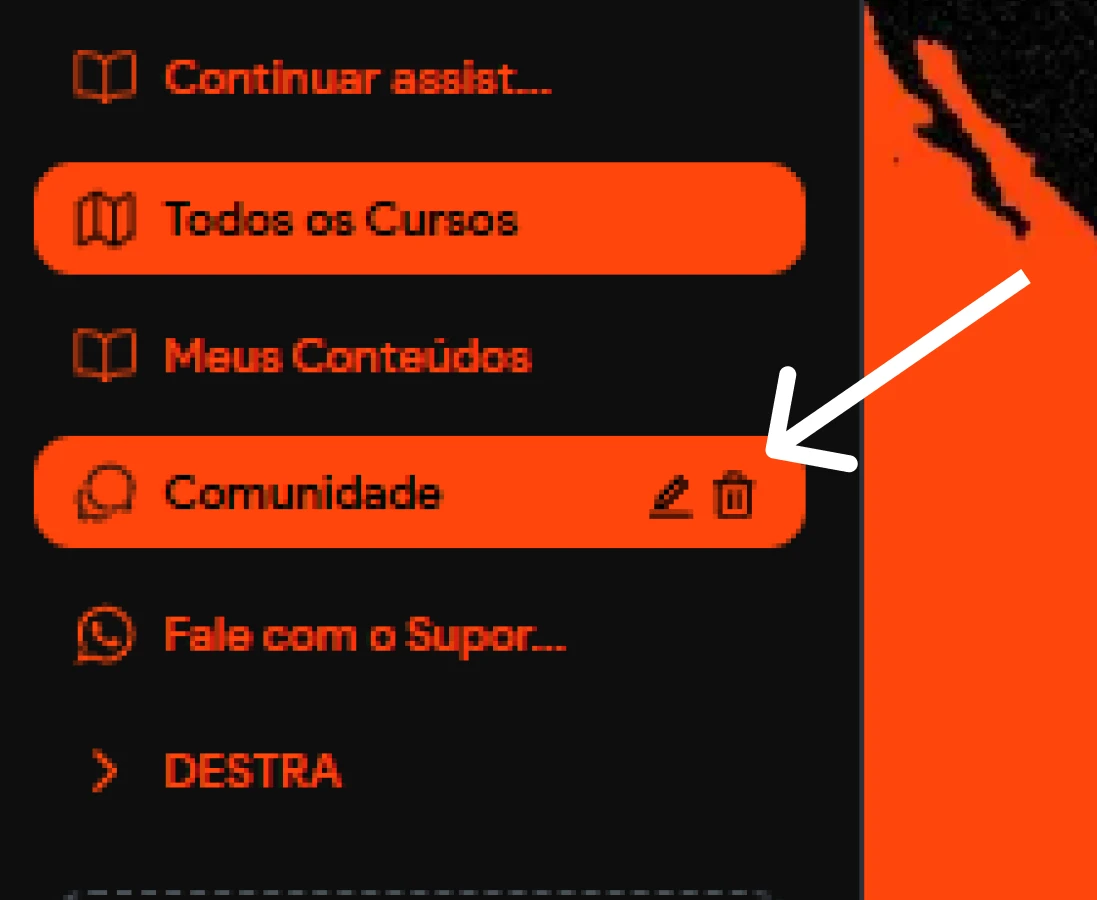 Área da comunidade LMC