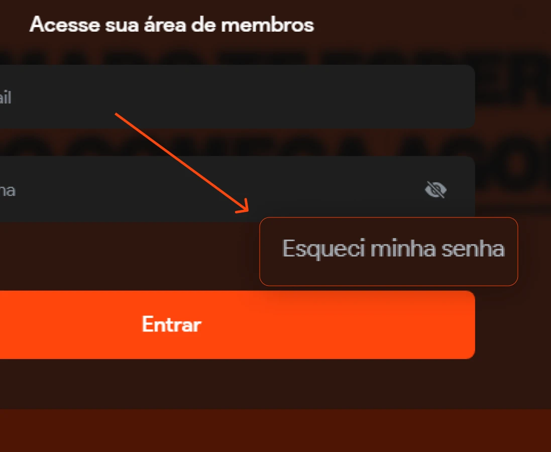 Esqueci minha senha